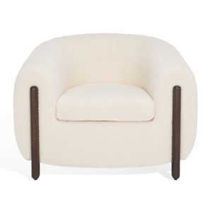 Westley Barrel Back Accent Chair - SFV5051 - Safavieh Couture - 1 of 4