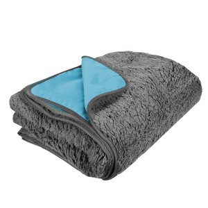 Tirrinia Large Waterproof Outdoor Blanket, Fleece Plush Emergency Blanket, Windproof Camping Blanket for Tailgating Game Day Stadium Concerts Car - 1 of 4