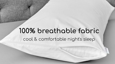 King Size Hypoallergenic Polyester Pillow Protector