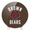 Brown University Bears Logo Acrylic Cake Topper Party Decoration for Wedding Anniversary Birthday Graduation - 3 of 4
