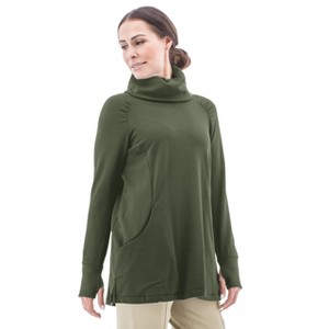 Aventura Clothing Women's Salerno Long Sleeve Turtleneck Blouse - 1 of 4