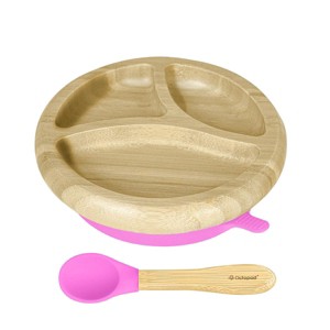 Octopod® Bamboo Baby Suction Plate (Round) - 1 of 1