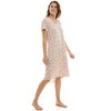 Jaclyn Intimates Junior Woman's Lush Luxe Short Sleeve Sleepshirt - 4 of 4