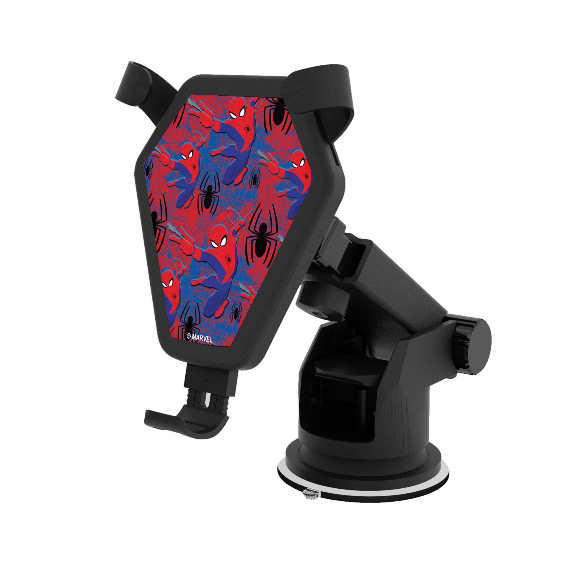 Marvel Spider-Man Pattern 10-Watt Wireless Car Charger