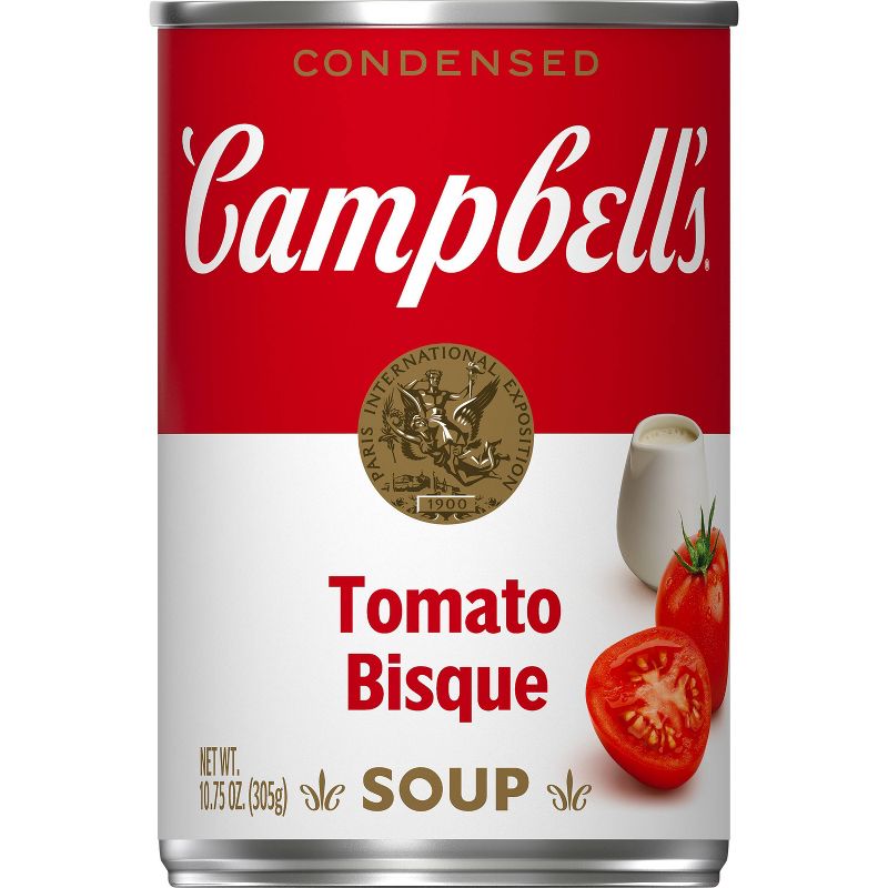 Campbell&#39;s Condensed Tomato Bisque Soup - 11oz, 1 of 14
