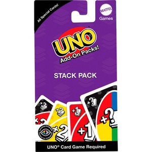 UNO Add on Pack Stack Card Game - 1 of 4