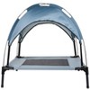 The Lakeside Collection Elevated Pet Bed with Canopy - 4 of 4