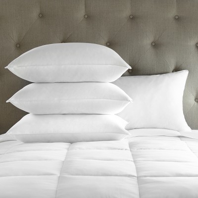 White Hypoallergenic Polyester Down Alternative Pillow Set