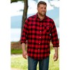 KingSize Men's Big & Tall Boulder Creek by KingSize Flannel Shirt - 4 of 4