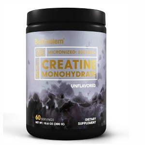 BioEmblem Creatine Monohydrate Powder 60 Servings - 1 of 4