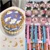 JDICTION 2PC Celestial Theme Silicone Molds, Moon Star Sun Face Design for Fondant Cake Decorating, Chocolate Candy & Polymer Clay Crafts - 4 of 4