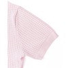 Womens Lightweight Shrugs Short Sleeve Open Front Cropped Cardigan Crochet Knit Sweater - 2 of 4