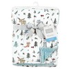 Hudson Baby Unisex Baby Plush Blanket, Woodland Friends, One Size - 2 of 2