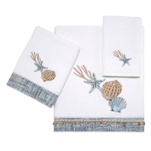 Avanti Stone Harbor 3-Piece Towel Set - 1 of 3