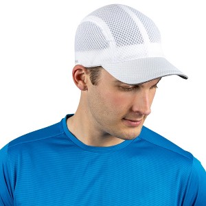 TrailHeads Men's Running Hat - Lightweight, Quick Dry Mesh Sports Cap for Tennis, Golf, Hiking - 1 of 4