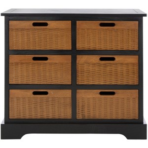 Landers 6 Drawer Storage Unit - STG5700 - Safavieh - 1 of 4
