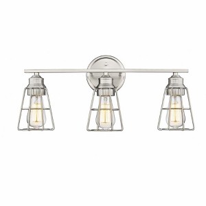 Millennium Lighting 3 - Light Vanity in  Brushed Nickel - 1 of 1