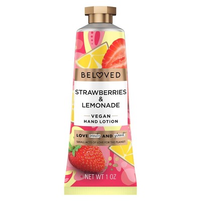 Beloved Hand Lotion Strawberries &#38; Lemonade - 1oz_1