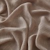 HLC.ME Abbey Faux Linen Textured Semi Sheer Thick Half Short Grommet Curtain Valance Topper for Small Windows, Kitchen & Bathroom - 3 of 4