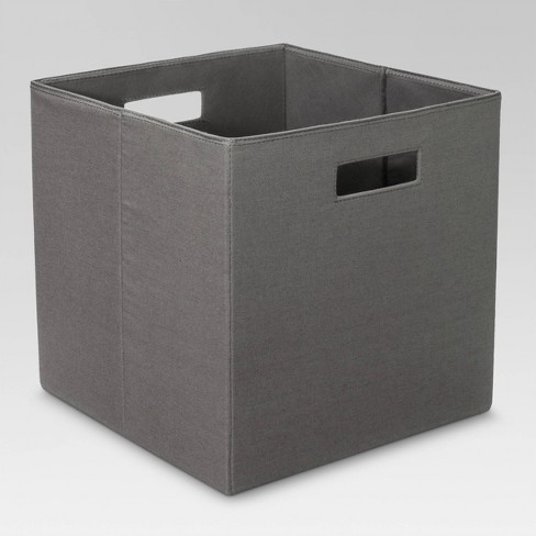 fabric cube storage bin