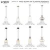Livex Lighting Art Glass 1 - Light Pendant in  English Bronze - 2 of 4