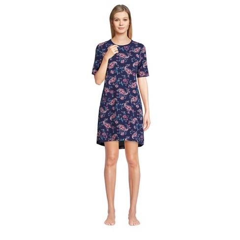 Lands' End Women's Long Sleeve Flannel Nightgown : Target