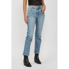 Women's Medium Clean Classic Stretch Straight Jean - HIDDEN - 3 of 4
