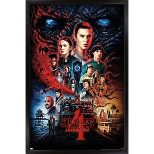 Trends International Netflix Stranger Things: Season 4 - One Sheet Framed Wall Poster Prints - 1 of 4
