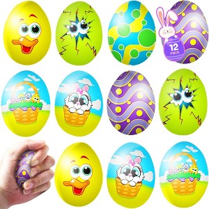 ArtCreativity Easter Squishies Slow-Rising Squishy Egg Stress Balls - 1 of 4