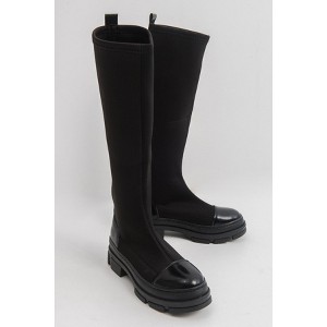 Bella Black Scuba Boot (Women) | Prologue Shoes - 1 of 4