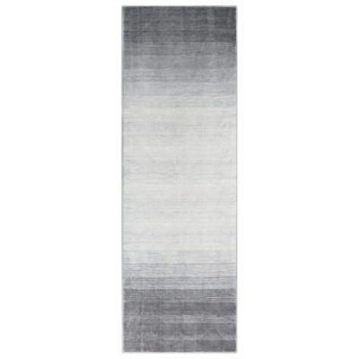 Lahome Abstract Ombre Plush Area Rug – Soft Gradient Accent with Non-Slip Backing