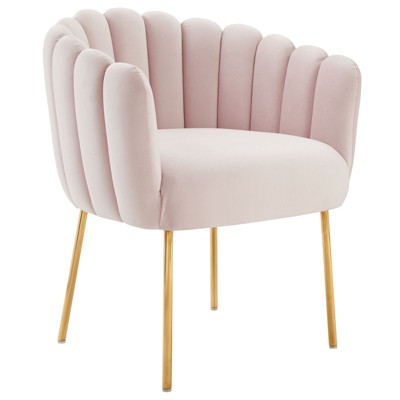 Modway Sanna Channel Tufted Performance Velvet Armchair