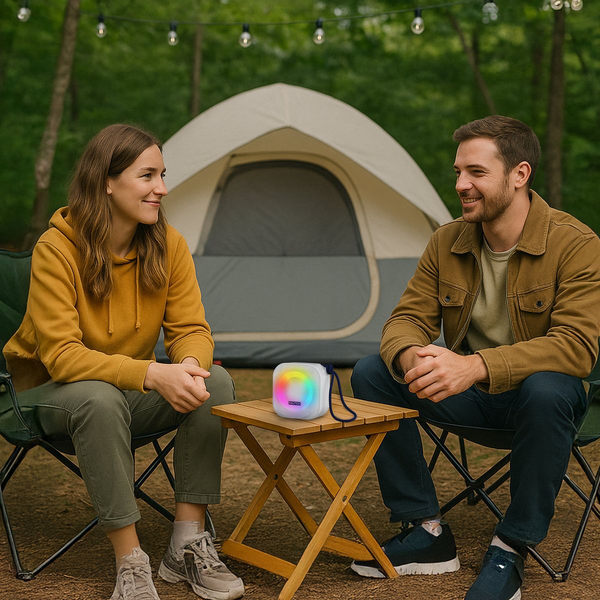Nautica SP400 True Wireless Outdoor Speaker, IPX5 Waterproof Bluetooth Speaker with 2-Hour Quick Charge & 45-Day Standby - thumbnail 7