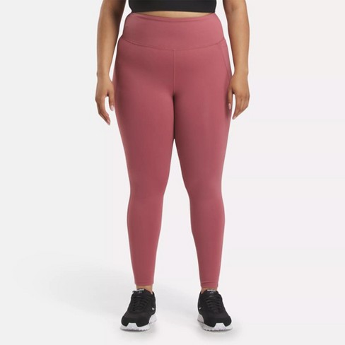 Reebok Lux High-Rise Leggings (Plus Size) 1X Sedona Rose