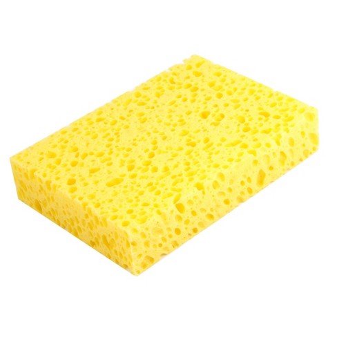 1pc Car Windshield Cleaning Sponge For Oil Film & Scratches