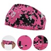 Unique Bargains Breathable Sport Headband Rose Red 1 Pc - image 3 of 4