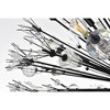 Elegant Lighting Vera 24 - Light Pendant in  Black - 3 of 4
