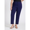 ELOQUII Women's Plus Size The 365 Semi Stretch Slim Leg Pant - 3 of 4