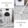 Machine Washable Vintage Area Rugs – Non-Slip Low Pile Rug with Rubber Backing,Living Room & Dining Room - 4 of 4