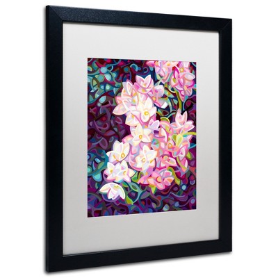 Trademark Fine Art -Mandy Budan 'Cascade' Matted Framed Art