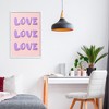 Stupell Industries Love Bubble Lettering Framed Giclee Art - 3 of 4
