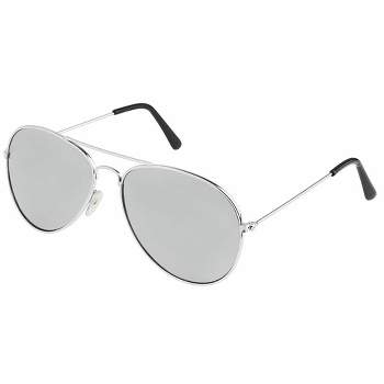 Skeleteen Kids Mirrored Aviator Sunglasses - Silver
