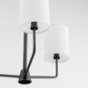 Quorum Lighting Harmony 3 - Light Chandelier in  Matte Black - 3 of 4