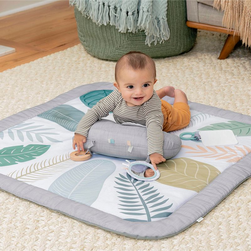 Ingenuity Sprout Spot Baby Milestone Play Mat Tummy Time Gym, 5 of 14