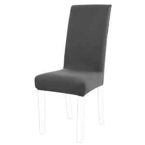 1 Pc Stretch Spandex Chair Cover for Dining Room - PiccoCasa - 1 of 3