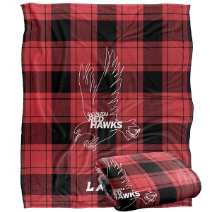 Laguardia Community College Campus Plaid Spirit Silky Touch Super Soft Throw Blanket 50x60 - 1 of 4