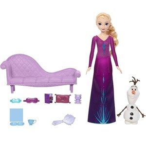 Mattel Disney Frozen Snow Dreams Elsa and Olaf 8-Piece Bedtime Set - 1 of 3