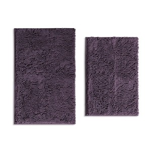 BAGOKIE 2 Piece Non-Slip Bathroom Rugs Mats Set(17"x24"+20"x32") - 1 of 4