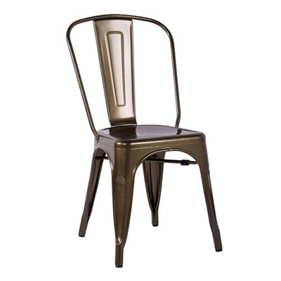 Set of 2 Jakia Side Dining Chair Bronze - Acme Furniture