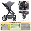 2 in 1 Umbrella Stroller for Toddler 1-3, Lightweight Baby Doll Stroller with Removable Seat - 2 of 4